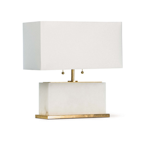 Ali Two Light Table Lamp in Natural Stone (400|13-1419)