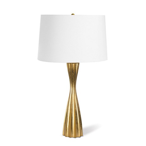 Naomi One Light Table Lamp in Gold Leaf (400|13-1542GL)
