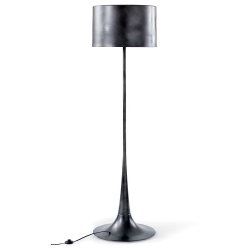 Trilogy One Light Floor Lamp in Blackened Iron (400|14-1008BI)