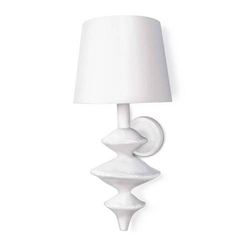 Hope One Light Wall Sconce in White (400|15-1140)