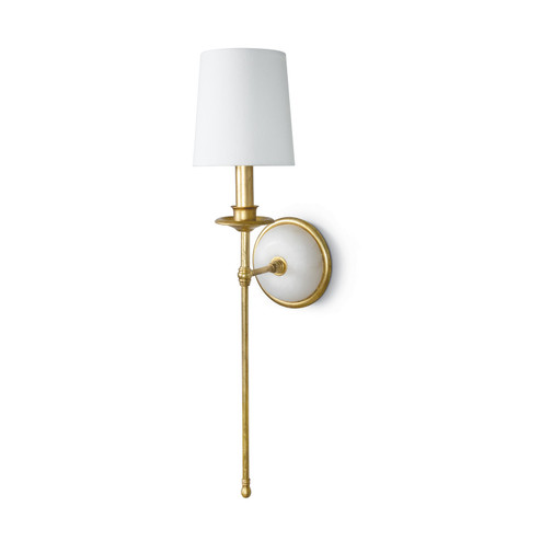 Fisher One Light Wall Sconce in Gold Leaf (400|15-1165)