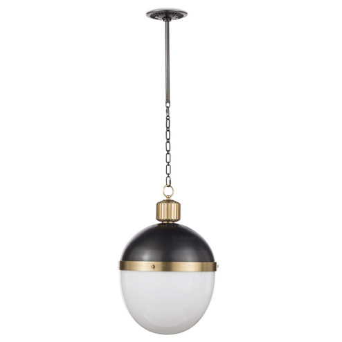 Otis One Light Pendant in Blackened Brass (400|16-1119BBNB)