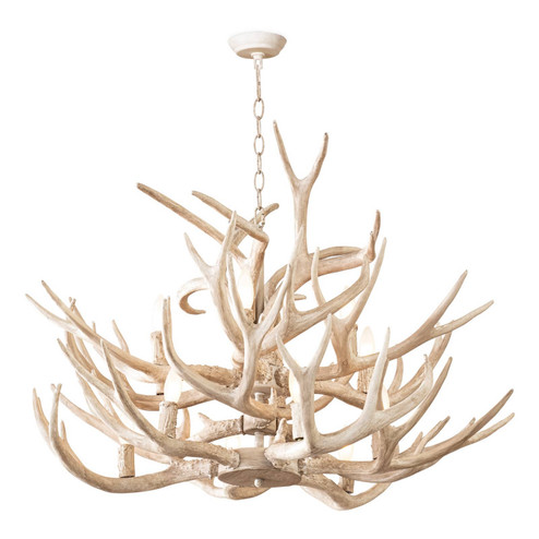 Waylon 12 Light Chandelier in Natural (400|16-1380)