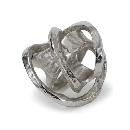 Metal Sculpture in Polished Nickel (400|20-1168PN)