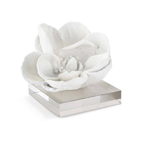 Magnolia Sculpture in White (400|20-1286WT)