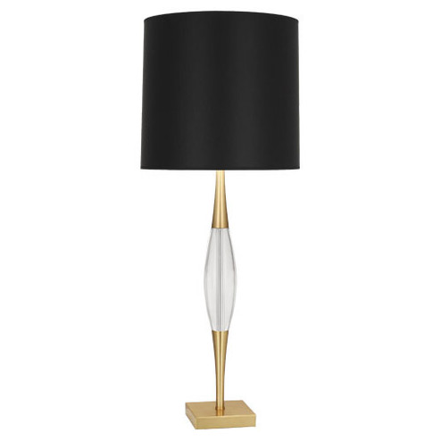 Juno One Light Table Lamp in Modern Brass w/ Clear Crystal (165|207B)