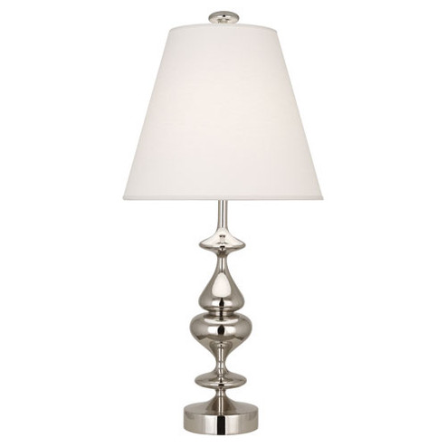 Jonathan Adler Hollywood One Light Table Lamp in Polished Nickel (165|446)