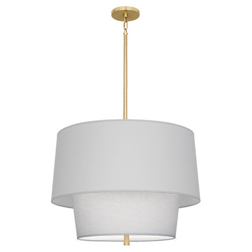 Decker Three Light Pendant in Modern Brass (165|PG137)