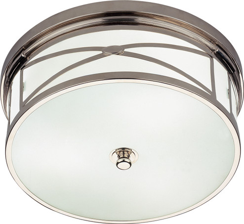 Chase Three Light Flushmount in Polished Nickel (165|S1985)