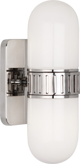 Jonathan Adler Rio Two Light Wall Sconce in Polished Nickel (165|S777)