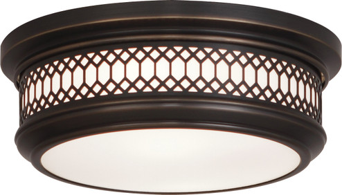 Williamsburg Tucker Two Light Flushmount in Deep Patina Bronze (165|Z306)