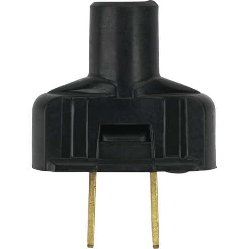 Plug With Terminal Screws in Black (230|90-1116)