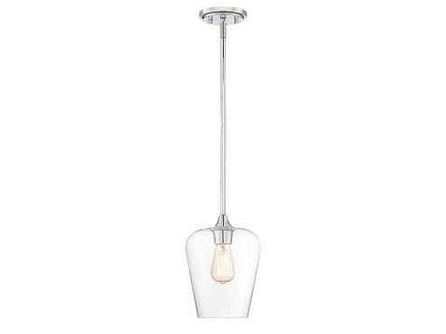 Octave One Light Pendant in Polished Chrome (51|7-4036-1-11)