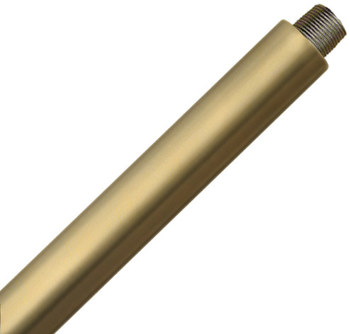 Fixture Accessory Extension Rod in Warm Brass (51|7-EXTLG-322)