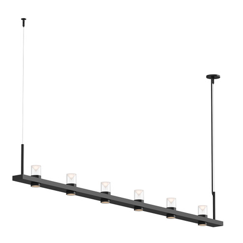 Intervals LED Pendant in Satin Black (69|20QKL08B)