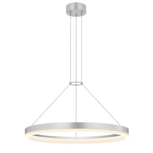 Corona LED Pendant in Bright Satin Aluminum (69|2315.16)