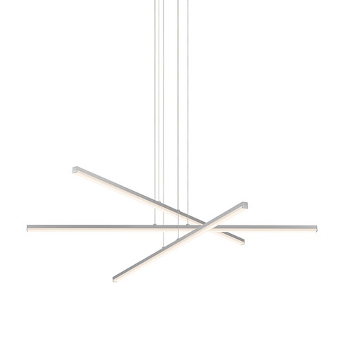 Stix LED Pendant in Bright Satin Aluminum (69|2763.16) Stix LED Pendant in Bright Satin Aluminum (69|2763.16)