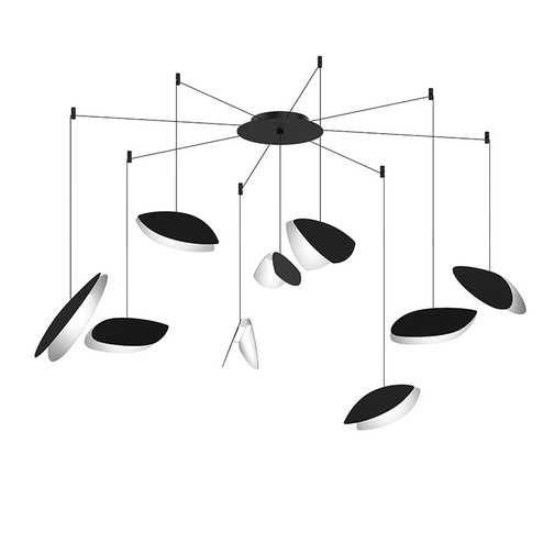 Papillons LED Pendant in Satin Black (69|2905.25K)