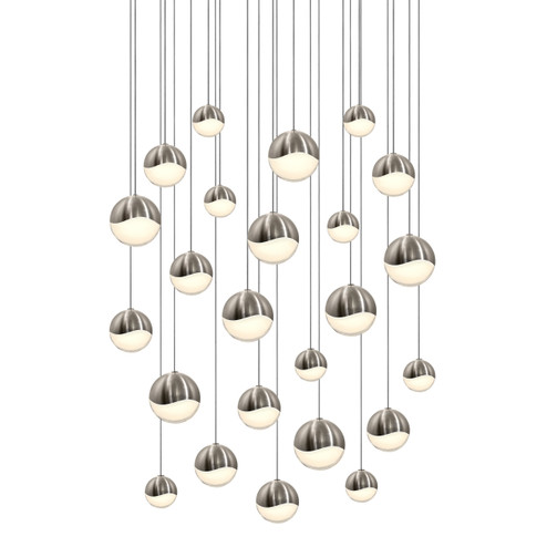 Grapes LED Pendant in Satin Nickel (69|2918.13-AST)