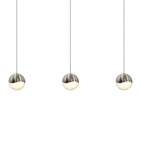 Grapes LED Pendant in Satin Nickel (69|2920.13-MED)