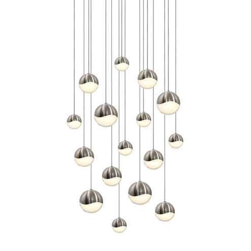 Grapes LED Pendant in Satin Nickel (69|2923.13-AST)