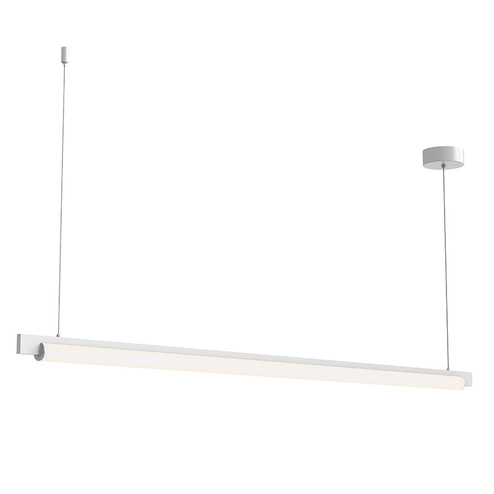 Keel LED Pendant in Satin White (69|3828.03)