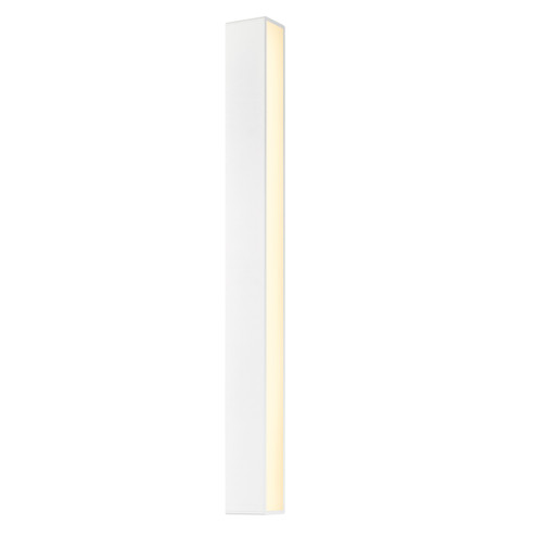 Sideways LED Wall Sconce in Textured White (69|7256.98-WL)