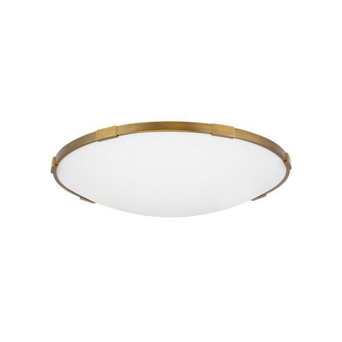 Lance LED Flush Mount in Aged Brass (182|700FMLNC24A-LED930)