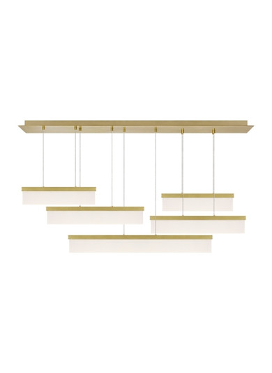 Sweep LED Suspension in Aged Brass (182|700LSSWPR-LED930)