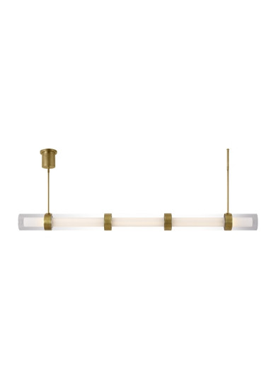 Wit LED Suspension in Aged Brass (182|700LSWIT5R-LED930)