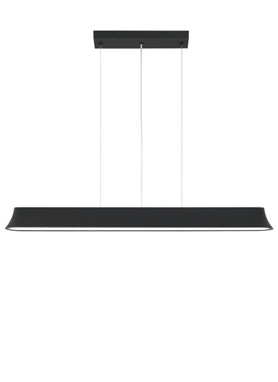 Zhane LED Linear Suspension in Black Rubberized (182|700LSZHN49B-LED)