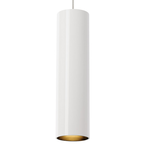 Piper LED Pendant in White/Satin Nickel (182|700MOPPRWS-LEDS930)