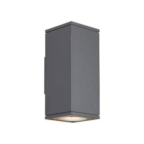 Tegel LED Outdoor Wall Lantern in Charcoal (182|700OWTEG82712WWCHUDUNVSP)