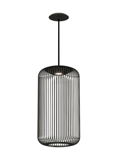 Kai LED Pendant in Nightshade Black (182|700TDKAI1B-LED930)