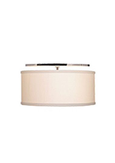 Mulberry Four Light Flush Mount in Satin Nickel (182|700TDMULFMLCS)