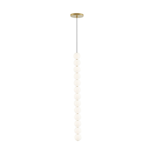 Orbet LED Pendant in Natural Brass (182|700TDOBT13NB-LED927)