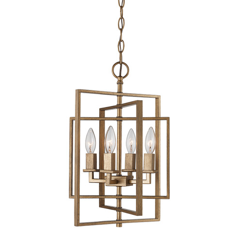 El Capitan Four Light Pendant in Antique Gold (110|10594 AG)