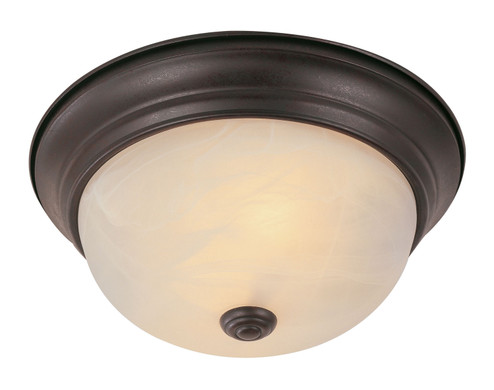 Browns Two Light Flushmount in Rubbed Oil Bronze (110|13617 ROB)