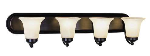 Rusty Four Light Vanity Bar in Rubbed Oil Bronze (110|3504 ROB)