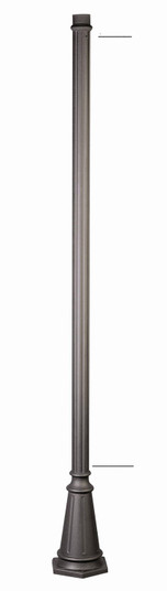 Downtown Pole Base in Black (110|4099 BK)