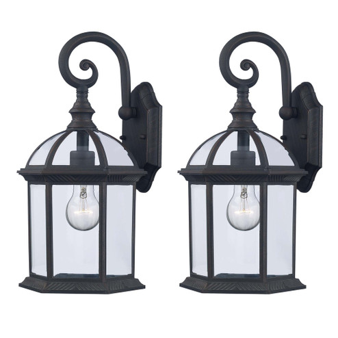 One Light Wall Lantern in Rust (110|4181-2 RT)