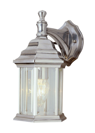 Cumberland One Light Wall Lantern in Brushed Nickel (110|4349 BN)