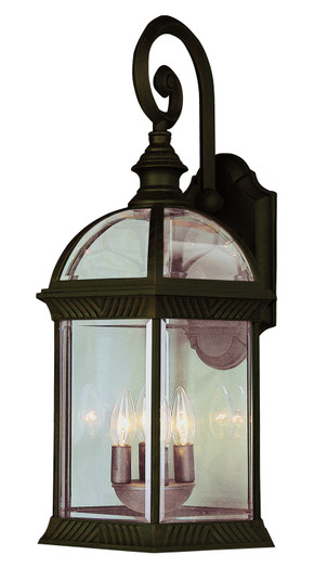 Wentworth Three Light Wall Lantern in Rust (110|44181 RT)