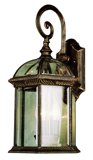 Wentworth Four Light Wall Lantern in Black Copper (110|44182 BC)