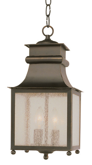 Santa Ines Two Light Hanging Lantern in Weathered Bronze (110|45633 WB)