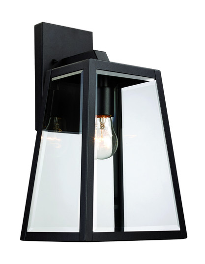 Obsidian One Light Wall Lantern in Black (110|50212 BK)