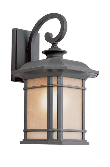 San Miguel One Light Wall Lantern in Black (110|5821 BK)
