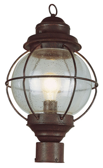 Catalina One Light Postmount Lantern in Rustic Bronze (110|69902 RBZ)