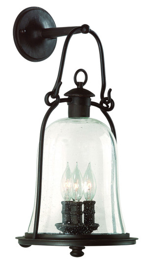 Owings Mill Three Light Wall Lantern in Natural Bronze (67|B9463NB)