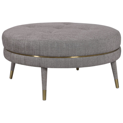 Blake Ottoman in Brushed Brass Stainless Steel (52|23524)